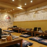 博多味処 すきやき・水たき いろは - 店内の様子