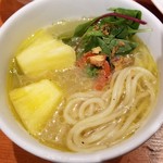 麺屋 六感堂 - 冷製パイナップルつけ蕎麦