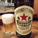 立ち吞み酒場 よかたい デイトス店 - ◆サッポロラガービール(大瓶)　450円(税別)
