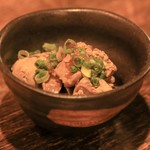 旬゛平 - 鶏レバーポン酢！お通し