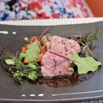 ビストロ ダイア - 北海道足寄産石田めん羊牧場仔羊９ヶ月仔羊のロースト