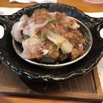 金沢和食 みんなのまなぶ - いか下足酒盗焼き￥980
