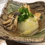 金沢和食 みんなのまなぶ - 厚揚げ煮￥600（冷し）