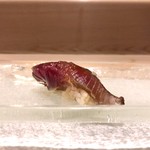 うを徳 - 気仙沼 鰹 藁焼き（握り）