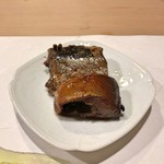 うを徳 - 釧路 新秋刀魚 + 球磨川 鮎 山椒煮