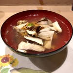 うを徳 - お椀（穴子、雲丹、松茸など）（追加）