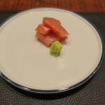 傳 - 造里：金目鯛・鰹 醤油 山葵1