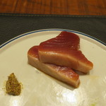 傳 - 造里：金目鯛・鰹 醤油 山葵4