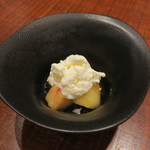 傳 - 甘味1：桃 ラムゼリー ヨーグルト