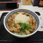 Yoshinoya - おろし鶏丼（大根おろしを投入！）