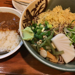 井乃上 - 冷やしたぬきそばミニカレーセット（７３０円）