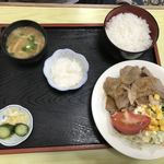 るんるん - しょうが焼き定食¥850