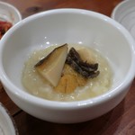 韓味一 朴邸 - 韓国済州島鮑粥・北海道ウニのせ