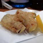 笑菜酒家 みや美 - 豚巻き茄子のピリ辛揚げ