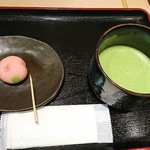山本山 - 抹茶と和菓子のセット