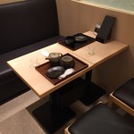 山本山 - ここに座ってました