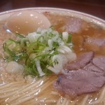 まよさわ - 生姜ラーメン接写