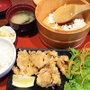 EDOSAWA - 料理写真:1808_EDOSAWA -江戸沢-_Karaage Meal Set＠58,000Rp(唐揚げおひつ定食) おひつからご飯よそうの楽しいですね！