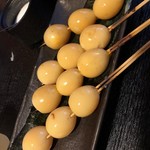 炭火焼鳥あずま - うずらの卵