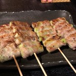 炭火焼鳥あずま - アスパラ巻き