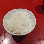 ラーメン 厚木家 - ライス♪ まぶしは すでに無かったよ⤵️