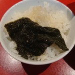 ラーメン 厚木家 - 夜の海苔巻き♪(笑)