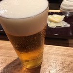 Tsukiji Otokomaezushi - 神泡生ビール