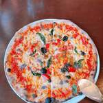 トラットリア・ラ・カパンナ - マリナーラ (オリーブとアンチョビのピッツァ)