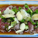 とり雅 - 牛たたき