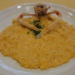 タベルナ ラ・メッセ - スカンピ海老のリゾット　トマトクリームソース