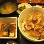 とり雅 - 豚ヒレ定食