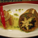 大谷山荘 - 海鮮（鱸と帆立）