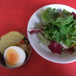ロジ　インド・ネパール・レストラン - サラダ＆付け合せ