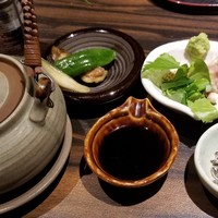 吉祥寺 三うら - うなぎ炊込みご飯 薬味