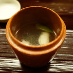 道人 - 天然鱸の小吸物