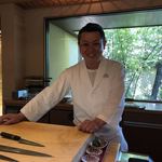 一心鮨 光洋 - めっちゃ気さくなご主人。