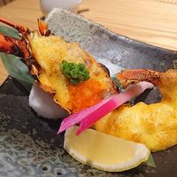 しゃぶしゃぶ　すき鍋　おもき 銀座店 - 三重伊勢エビのせ玉素焼き