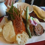 ここの天ぷら盛