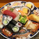 玄海鮨 - 「海」ランチメイン   美しいです