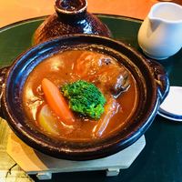 日本料理 おりじん - メインのビーフシチュー。一番ビミョウ