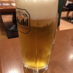 ガスト - 生ビール299円(スマホアプリクーポン使用)