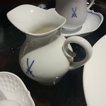 銀座うかい亭 - クリームセット