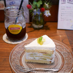 Cafe Tora - メロンショートケーキ