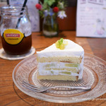 Cafe Tora - メロンショートケーキ