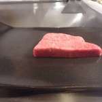 銀座うかい亭 - ステーキ肉二人分