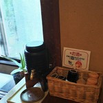 토키와칸 - 朝食時の「日本酒」