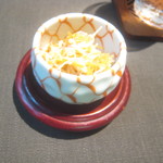 茶禅華 - 清湯面に入れるXO醤毛蟹