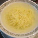 茶禅華 - XO醤麺（清湯面）