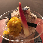 御料理 寺沢 - 真鯵の卯の花和え