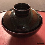 御料理 寺沢 - 鮎魚女と茄子の椀物